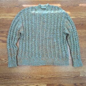 ACNE STUDIOS Green Crewneck Sweater